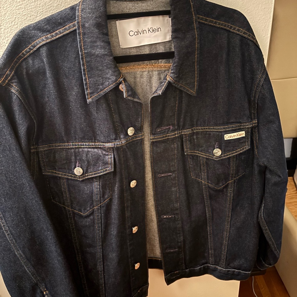 Calvin Klein Black Denim Jacket